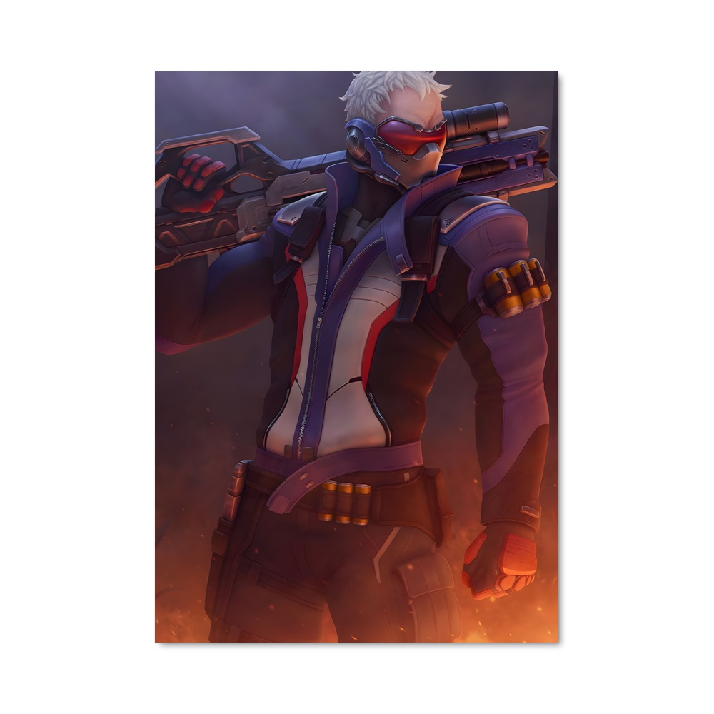 Poster Soldier in Action